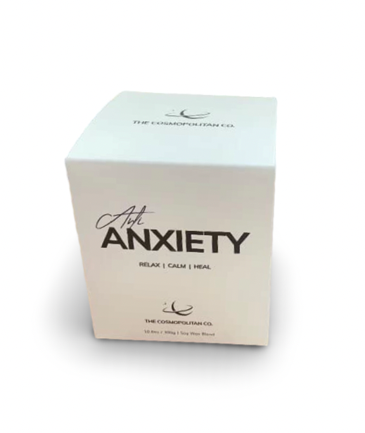 Anti Anxiety & Nirvana Crystal Candle Bundle