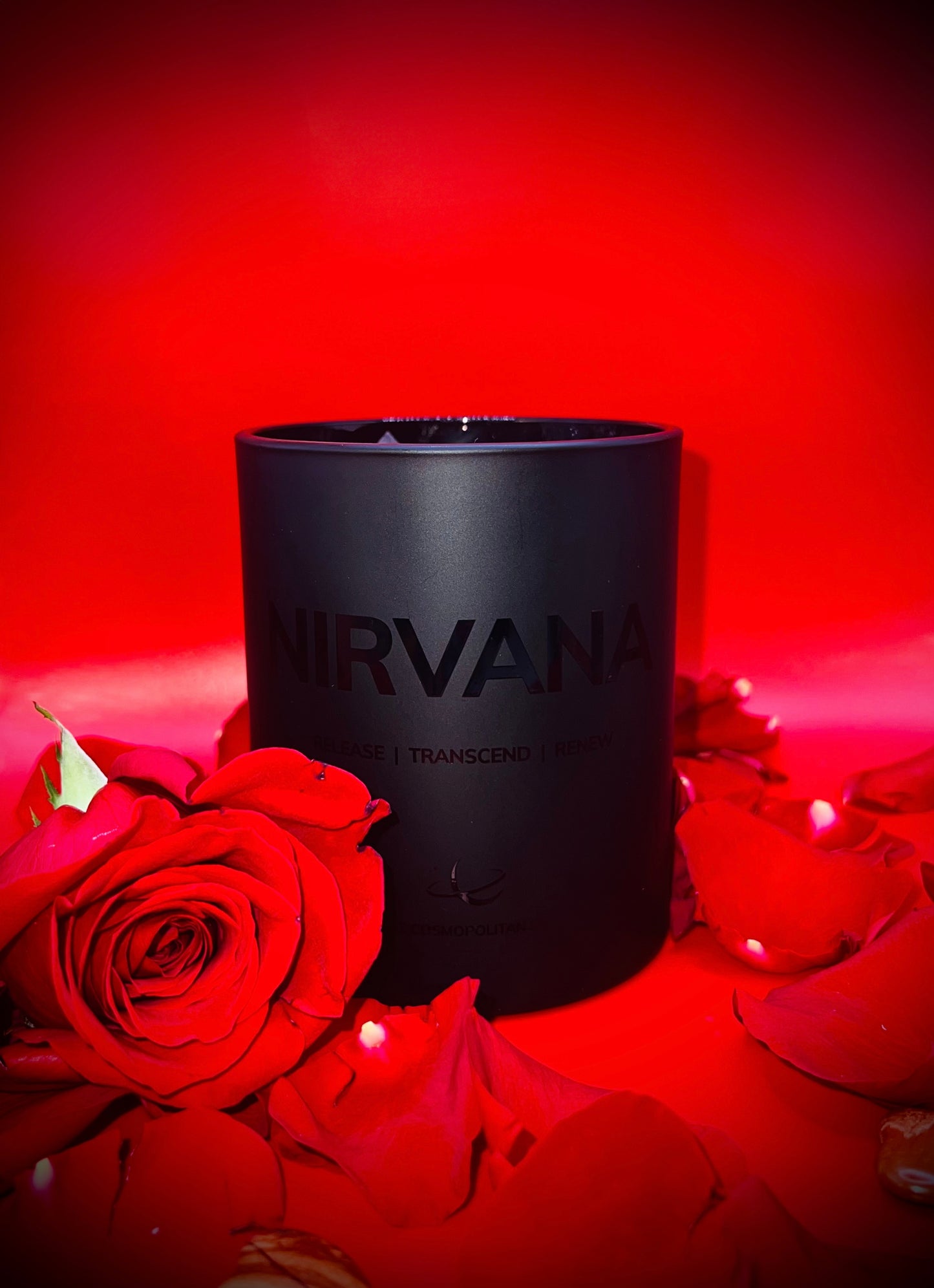 Anti Anxiety & Nirvana Crystal Candle Bundle
