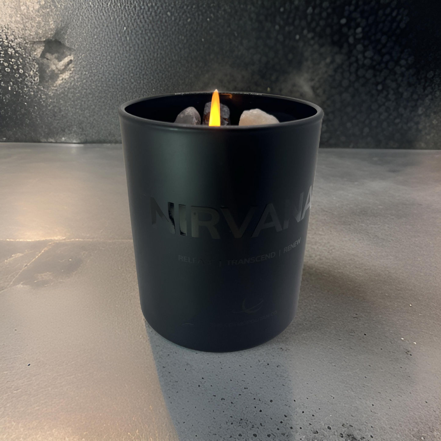 NIRVANA Crystal Candle
